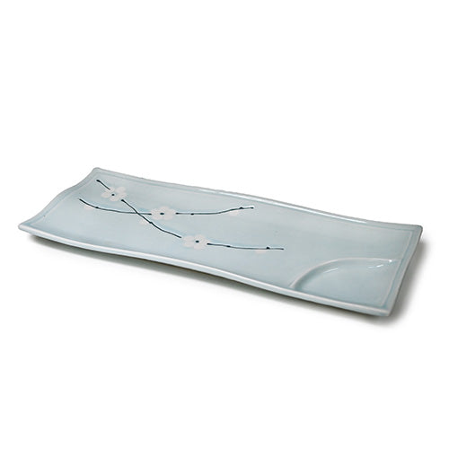 12.25" x 4.75" Ceramic Plate