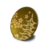 3.5" Ceramic Dish, Gold — Sakura Design