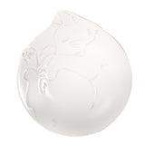 5.75" Ceramic Plate, White — Cat Design