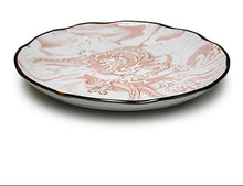 10 in Red Dragon Ceramic Plate — KN210-DR