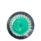5" Ceramic Plate, Green