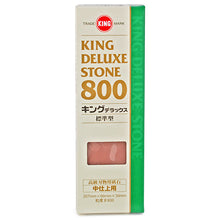 King Deluxe 800-Grit Whetstone, 207 × 66 × 34 mm (KD800)