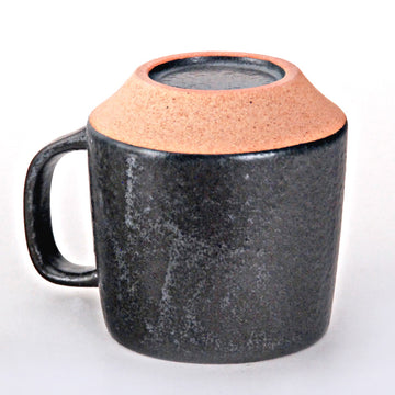 3.5" H Ceramic Mug, Black (RT72-3)