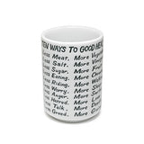 4" H Ceramic Teacup (MN70-E)
