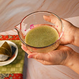 5" D x 2.5" H Glass Matcha Bowl (K537G-SK)