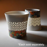 3" H Ceramic Teacup (CA71-B)