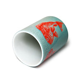 2.75" D x 4" H Ceramic Teacup (MN70-LIT1)