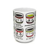 2.75" D x 4" H Ceramic Teacup (MN70-OCA)