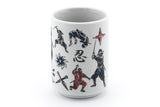 2.75" D x 4" H Ceramic Teacup (MN70-N)