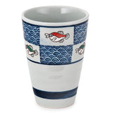 3" D x 4.25" H Ceramic Teacup (SH411)