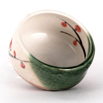 3.75" D x 2.5" H Ceramic Matcha Bowl (FT537-2)