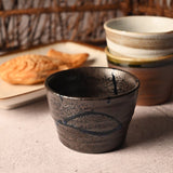 3.25" D x 2.25" H Ceramic Teacup (YW20-BK)
