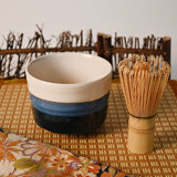 4" D x 3" H Ceramic Matcha Bowl (YK536-NB)