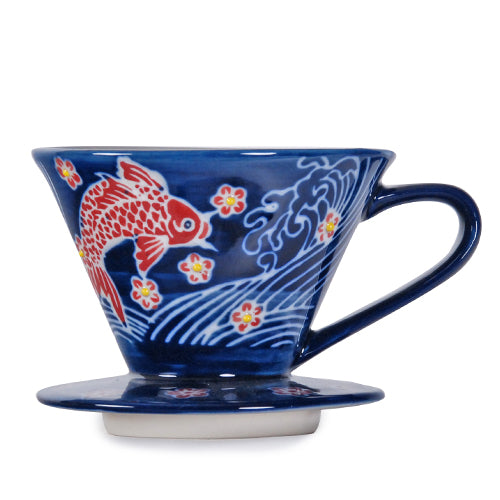 3.75" D x 3" H Ceramic Coffee Dripper (SFD1-6299)