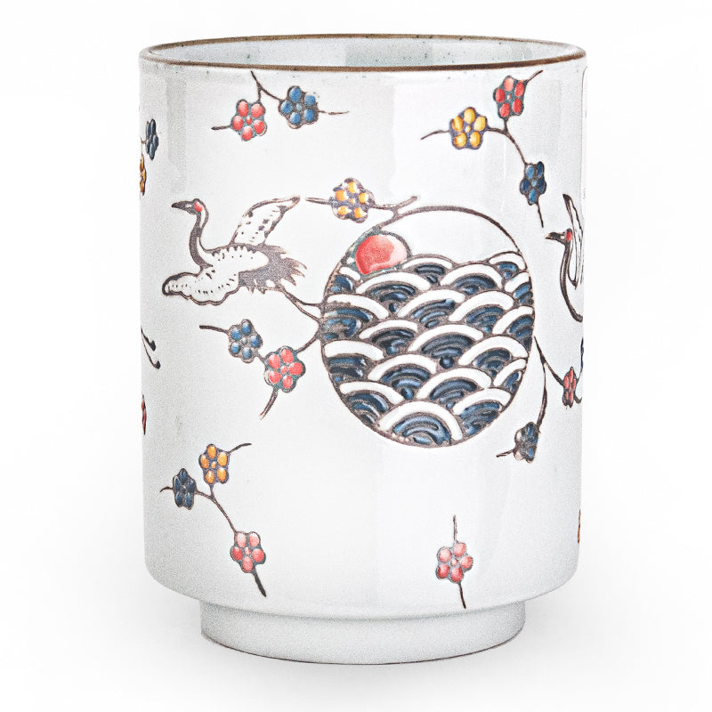 3" D x 4.25" H Ceramic Teacup (FDC1)