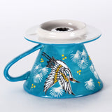 3.75" D x 3" H Ceramic Coffee Dripper (SFD1-7100)