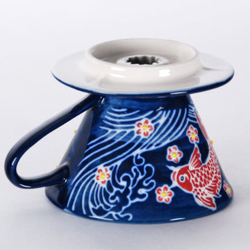 3.75" D x 3" H Ceramic Coffee Dripper (SFD1-6299)