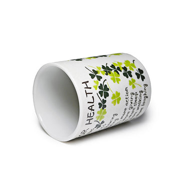 4" H Ceramic Teacup (F62-E2)