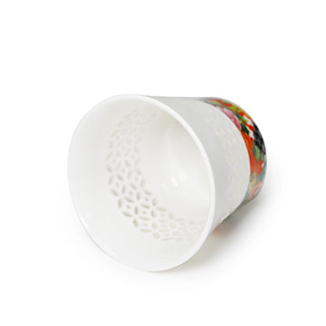 3" H Ceramic Teacup (CA71-R)