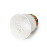 3" H Ceramic Teacup (CA71-R)
