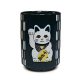 4" H Ceramic Teacup (MN70-BLC)