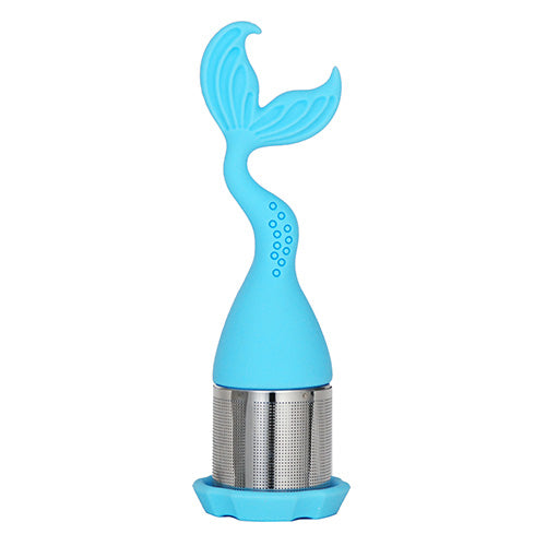 6" L Silicone / Stainless Steel Tea Infuser (TSGS-MB)