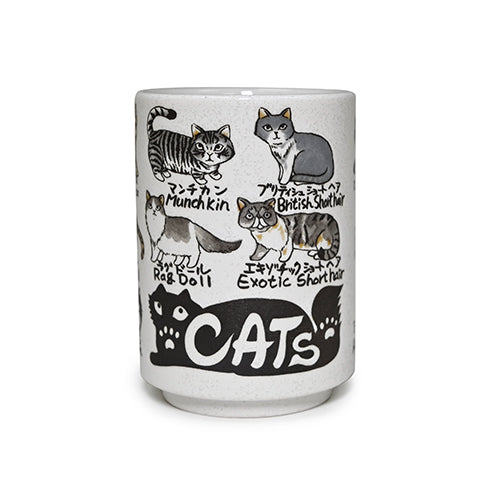 2.75" D x 4" H Ceramic Teacup (MN70-C)