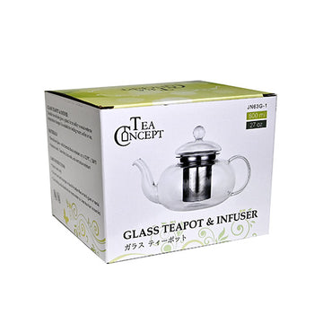 5" H Glass Teapot (JN63G-1)