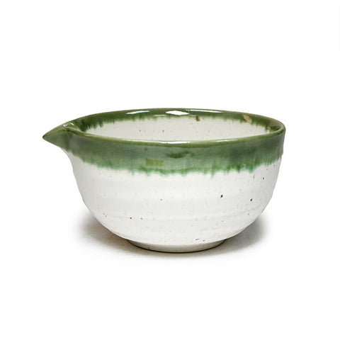 5" D x 2.75" H Ceramic Matcha Bowl (K537-SPG)