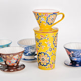 3.75" D x 3" H Ceramic Coffee Dripper (SFD1-6299)