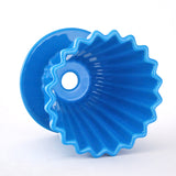 4.5" D x 3.5" H Ceramic Coffee Dripper (JHCD3-BL)