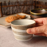 3.25" D x 2.25" H Ceramic Teacup (YW20-WH)