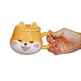 5.5" L x 3.5" H Ceramic Mug (PC59-2)