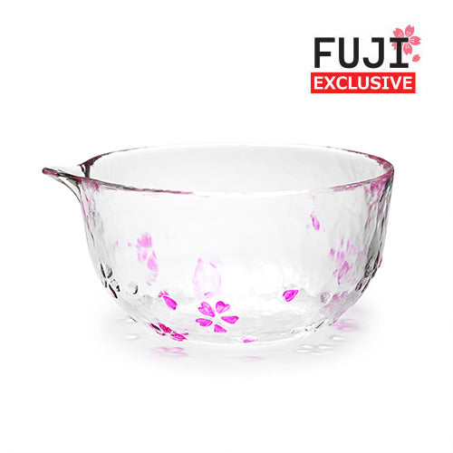 5" D x 2.5" H Glass Matcha Bowl (K537G-SK)
