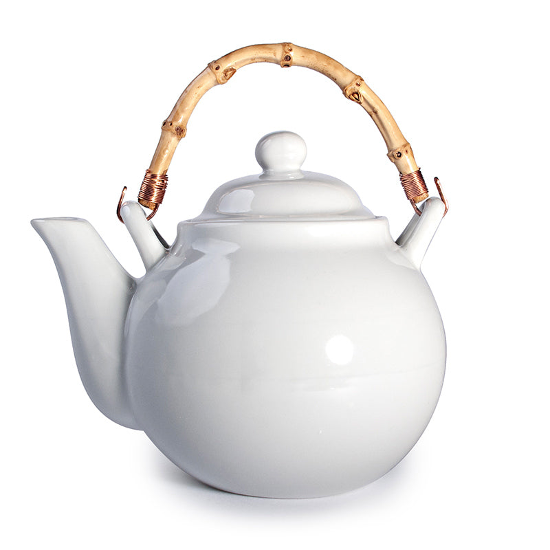 7" H Ceramic Teapot (TPT1-W)