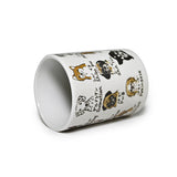 2.75" D x 4" H Ceramic Teacup (MN70-D)