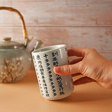 4" H Ceramic Teacup (MN70-E)