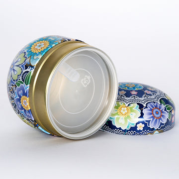 3.25" D x 3.25" H Stainless Steel Tea Container (18SM1B)