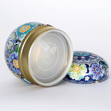 3.25" D x 3.25" H Stainless Steel Tea Container (18SM1B)