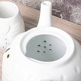 6" H Ceramic Teapot (TP1-W)