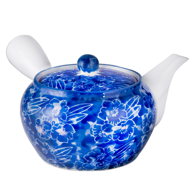SH9-3 — Opposite side of floral teapot