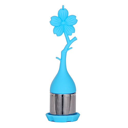 6" L Silicone / Stainless Steel Tea Infuser (TSGS-SB)