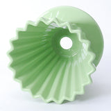 4.5" D x 3.5" H Ceramic Coffee Dripper (JHCD3-GR)