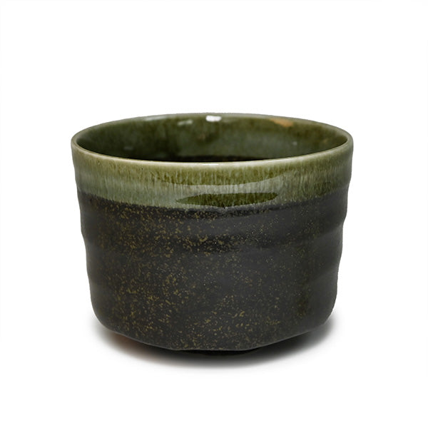 4" D x 3" H Ceramic Matcha Bowl (YK536-GB)
