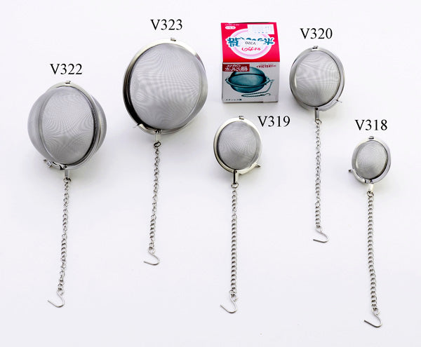 3.75" D Stainless Steel Tea Strainer (V323)
