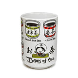 2.75" D x 4" H Ceramic Teacup (MN70-OCA)