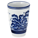 3" D x 4.25" H Ceramic Teacup (SH412)