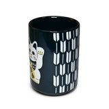 4" H Ceramic Teacup (MN70-BLC)