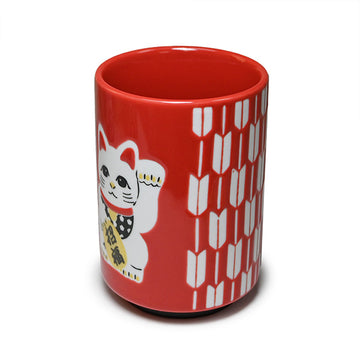 4" H Ceramic Teacup (MN70-RLC)