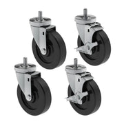 Hoshizaki HS-3719 6" Casters, Set of 4 with 2 Brakes for Professional Series Undercounters